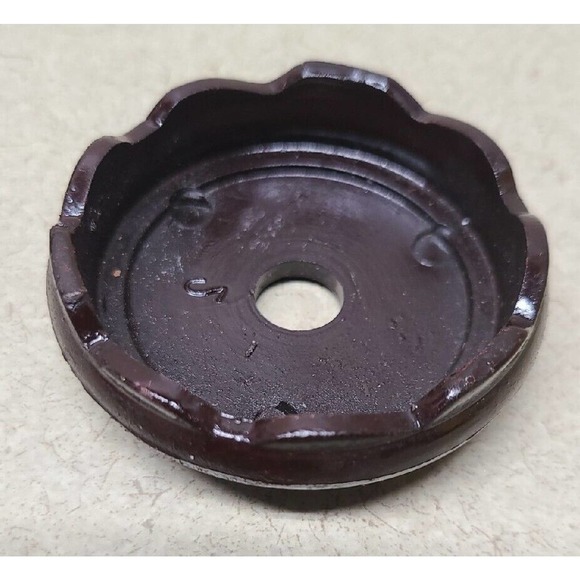 Golden Accented Oriental Birds Flowers Textured Porcelain Ceramic Egg with Stand - Picture 11 of 11